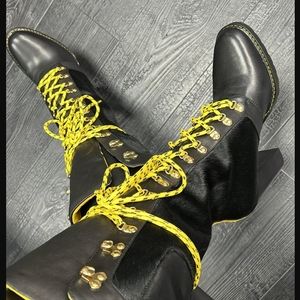 Jennifer Le Driftwood ( Yellow stripe) Size 9.5/10